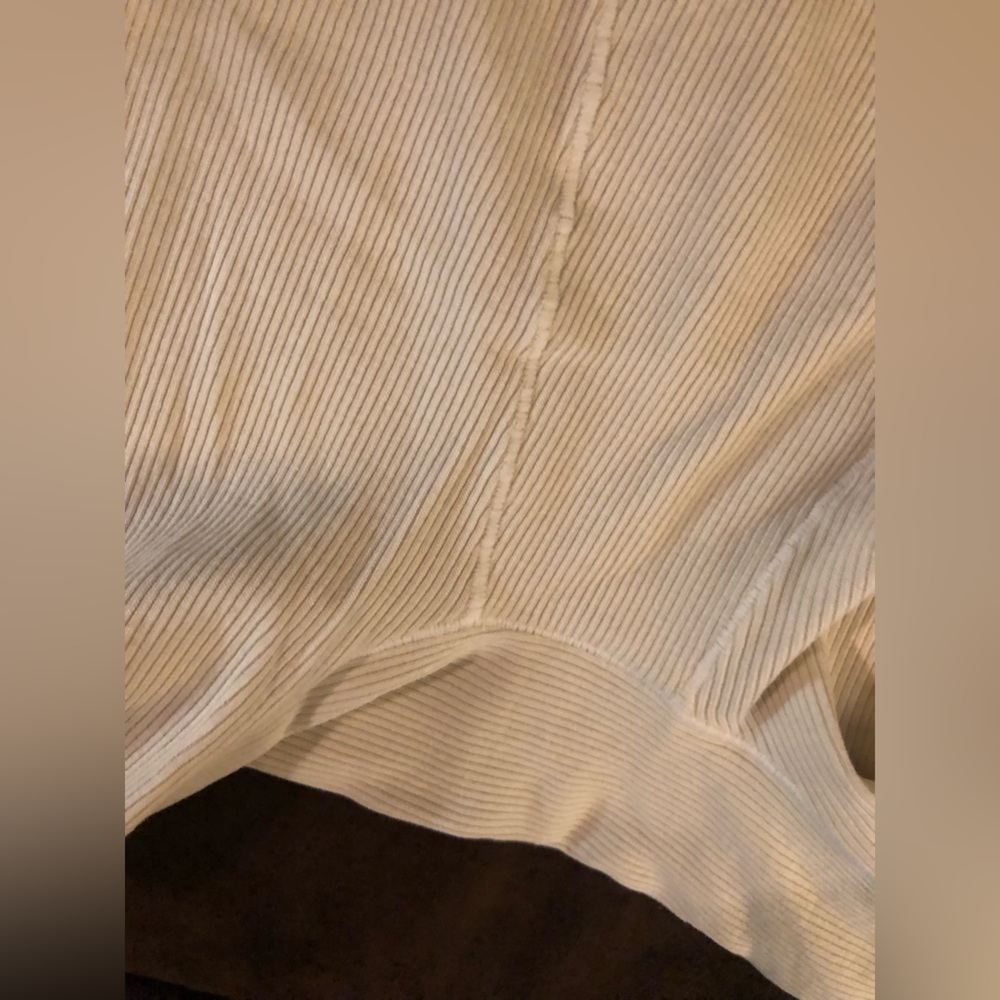 💜Skims Cotton Ribbed boxer- Bone Color - Picture 3 of 4